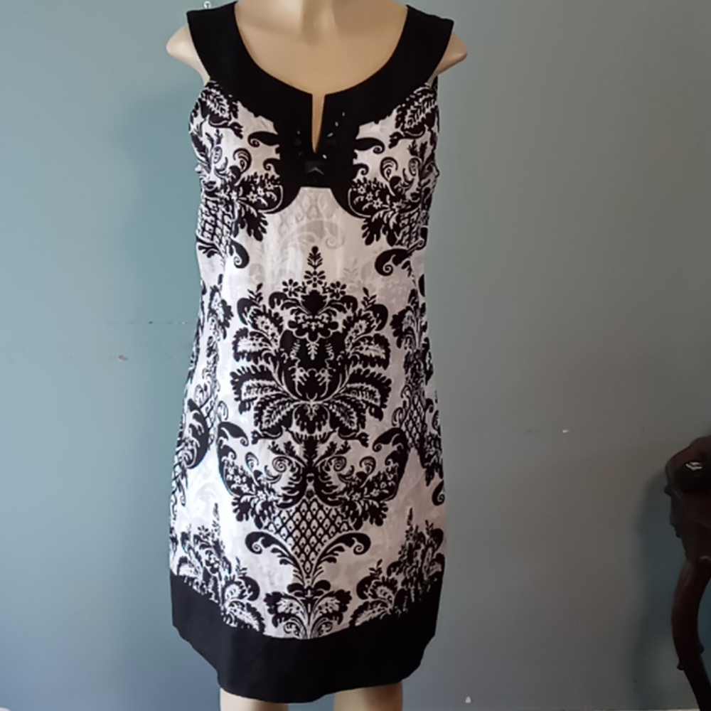 KAREN KANE Linen Tunic Dress